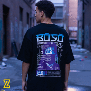 boso unisex oversized classic t shirt