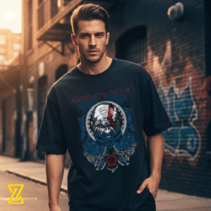 god of war unisex oversized classic t shirt