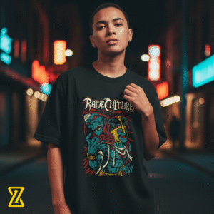 raise culture 'mumm ra' unisex oversized classic t shirt