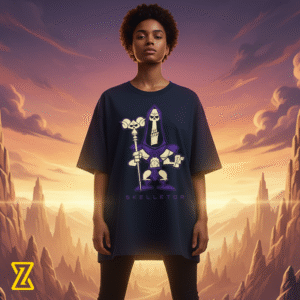 the skelletor unisex oversized classic t shirt