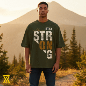 always stay strong unisex oversized classic t shirt