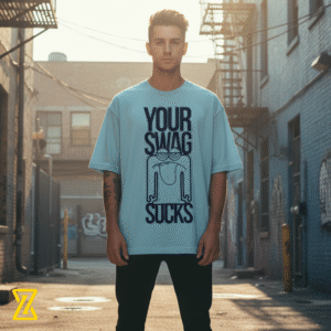 your swag sucks unisex oversized classic t shirt