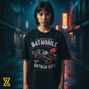 batmobile classic unisex oversized classic t shirt